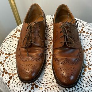 Elegant Brown Leather Men's Loafers
